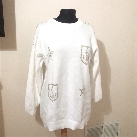 Over sized knit sweater one size fits all - Picture 1 of 8
